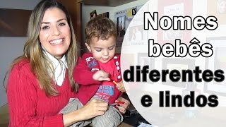 Nomes de bebê diferentes e lindos [upl. by Marleen177]