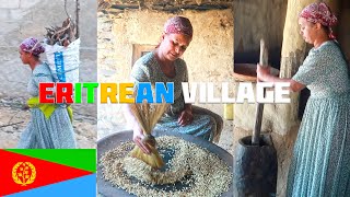 ገለ ካብ ባህላዊ ኣነባብራ ናይ ገጠር  Eritrea Village Lifestyle and Traditional Culture  Cooking  Food 🇪🇷 [upl. by Yerkovich191]