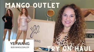 TRY ON HAUL MANGO OUTLET Y YEHWANG [upl. by Aliahkim]