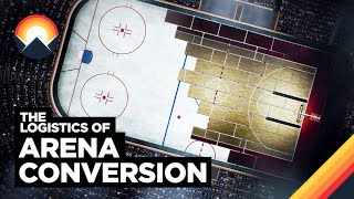 How Arenas Transform Overnight [upl. by Eicam]