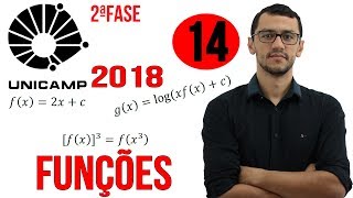 UNICAMP 2018  Questão 14  Segunda Fase Matemática  Funções [upl. by Ediva]