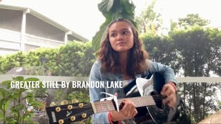 GREATER STILL BY BRANDON LAKE COVER [upl. by Rbma]