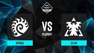 Serral vs Clem  ESL SC2 Masters Winter 2023 Finals  Semifinal [upl. by Benton222]