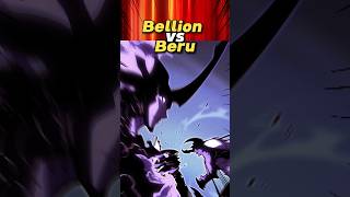 Bellion vs Beru who would win Yours Weeb  viral anime manhwa shorts manga sololeveling [upl. by Nagyam]