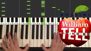 William Tell Overture Piano Tutorial Lesson [upl. by Ahoufe]