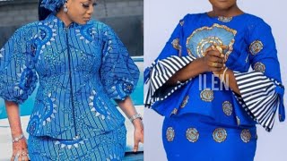 Asoebi Style 2024 Most Hottest Lace Velvet amp Ankara Styles For Owanbe Ankara Wax Print Styles [upl. by Australia497]