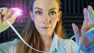 ASMR 🥼 Unspecified Examinations  Close Personal Attention Face Touching Measuring Focus amp Follow [upl. by Eslehc]