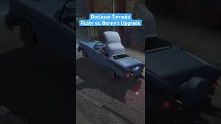 Declasse Tornado  Rusty vs Benny’s Upgrade  GTA Online Car Builds Part 8 [upl. by Attalie]