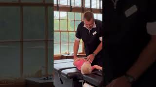 Chiropractic Adjustment for a Little Boy PediatricChiropractic ChiropracticCare SpinalHealth [upl. by Dian]