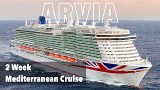 PampOs Arvia 2 Week Mediterranean Cruise [upl. by Asalocin]