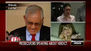 The Prosecution Speaks Out After Casey Anthony Verdict [upl. by Eiliab]