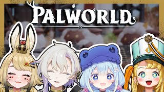 Pokemon Multiplayer but with GUNS Exploring a new world w Ami Pina and Liora【PalWorld】 [upl. by Arayc]