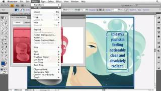 Adope Flash Tutorial CS4 Using the Flattener Preview [upl. by Darren]