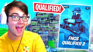 So I Played SOLO FNCS and QUALIFIED in Fortnite how i did it [upl. by Pratte]