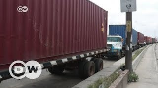 Apapa Traffic chaos at Nigeria’s largest port  DW English [upl. by Kciredorb]