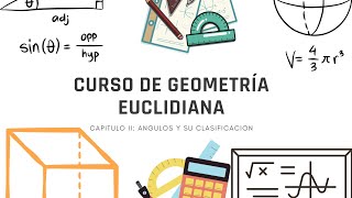 Curso de Geometria Euclidiana Ángulos y su clasificación parte 1 [upl. by Thorn]