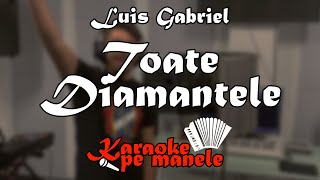 Luis Gabriel  Toate Diamantele KARAOKE [upl. by Aihn]