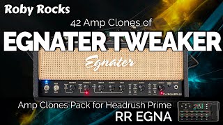 Headrush Prime  Core  EGNATER TWEAKER 40 Amp Clones Pack [upl. by Irtimid]