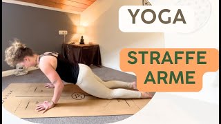 Yoga für straffe Arme und kräftige Schultern • neues Workout [upl. by Silvanus]