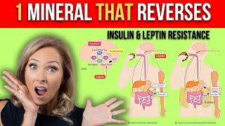 1 Mineral That Reverses Insulin and Leptin Resistance  Dr Janine [upl. by Neahs771]