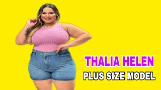 The Best Combinations Of Plus Size Dress Color Outfit With Thalia [upl. by Ladnor]