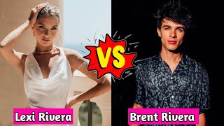 Brent Rivera vs Lexi Rivera Lifestyle Comparison 2024 [upl. by Oirramed]