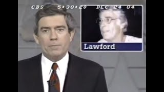 Peter Lawford News Report of His Death  December 24 1984 [upl. by Nonnad]