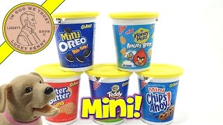 Mini Cookie Feast Angry Birds Chips Ahoy Oreo Teddy Grahams Nutter Butter [upl. by Nanji]