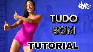 📣 TUTORIAL‼️ TUDO BOM  Rogerinho FitDance Coreografia [upl. by Bonar602]