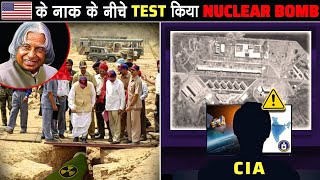 कैसे INDIA ने CIA के नाक के नीचे छुपकर परमाणु परिक्षण किया  Indias Pokhran Nuclear Test [upl. by Suciram801]