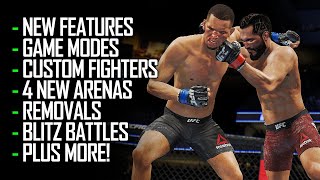 UFC 4 10 THINGS YOU NEED TO KNOW Career Mode New Arenas Game Modes Improvements amp More [upl. by Eggleston]