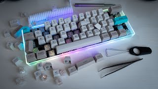 Everglide Aqua King Switches Type Demo メカニカルキーボードのタイピングデモ [upl. by Sudaorb]