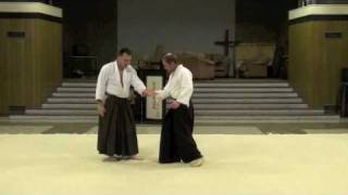 Tenchi Nage Katate Dori  Aikido Beginners Level [upl. by Angle456]