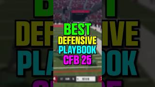 Best Defensive Playbook in College Football 25 🤯👀 [upl. by Ardnos]