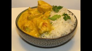 Recette facile Poulet à la sauce curry 😋 Chicken curry recipe [upl. by Elery607]