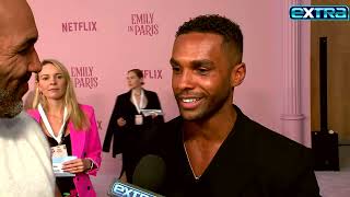 ‘Emily in Paris’ Lucien Laviscount on HEARTBREAKING amp Chaotic Season 4 Exclusive [upl. by Aissatsan760]