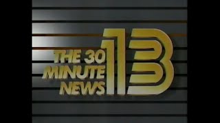 WNYT Commercial Breaks March 10 1986 with 11pm News Open [upl. by Arnuad]