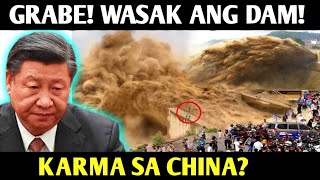 BREAKING DAM sa CHINA NAGCOLLAPSE BAHA MATINDING ULAN at iba pang KALAMIDAD Dinanas ng CHINA ‼️ [upl. by Annaillil]