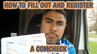 HOW TO FILL OUT AND REGISTER A COMCHECK ECashCash on Card [upl. by Chaffee]