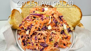 YOU HAVE BEEN DOING COLESLAW THE WRONG WAY QUICK COLESLAW RECIPEcoleslawrecipe mayocoleslawsalad [upl. by Elspeth]