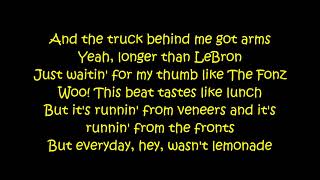 NERD ft Rihanna  Lemon Lyrics On Screen [upl. by Leslee]