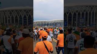 🛑 Cote divoire Vs Nigeria Jour 2 Ambience a stade alassane ouattara shorts viral [upl. by Atinej62]