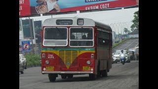 A short ride on route 356 Ltd  Ashok Leyland BSIII Cng [upl. by Enitselec]