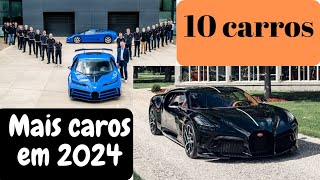 Carros mais caros em 2024 [upl. by Liman298]