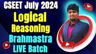 FREE CSEET Logical Reasoning LIVE Batch for Nov 2024  CSEET Nov 2024 Video Classes day 16 [upl. by Izak]