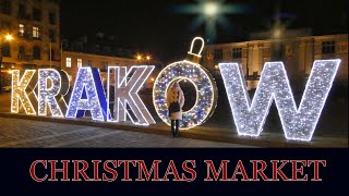 Julemarked i Krakow  Jarmark bożonarodzeniowy w Krakowie [upl. by Ellenej]