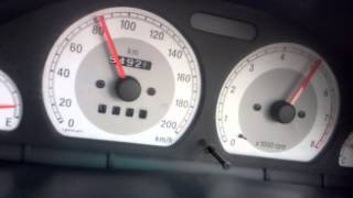 Maruti Esteem 0100 kmph [upl. by Tymes2]