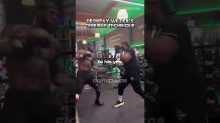 Deontay Wilder’s Technical Flaws shorts boxing boxingtraining boxer [upl. by Enilekcaj]