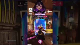 Funny Moments with briggete amp Mercy overwatch2 mercyoverwatch vtuber brigitte [upl. by Willet]