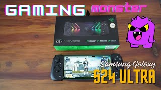 Razer Kishi V2 and Samsung Galaxy S24 Ultra  Best Gaming Companion [upl. by Heisser]